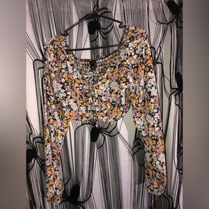 F21 Floral Top